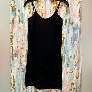 Black Sleeveless Slip